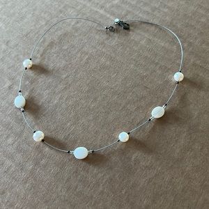 Silpada floating necklace.